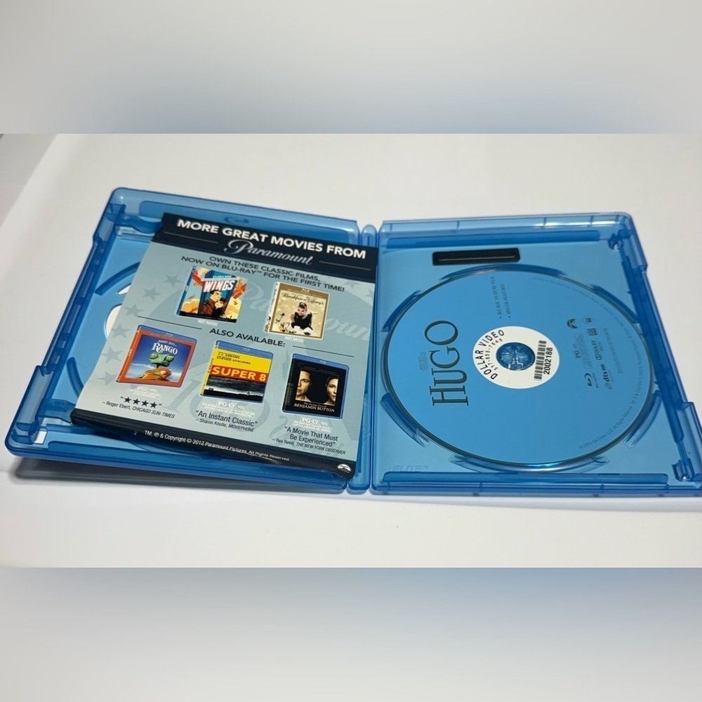 Hugo Blu-Ray & Digital Combo. Paramount Pictures - Picture 3 of 3